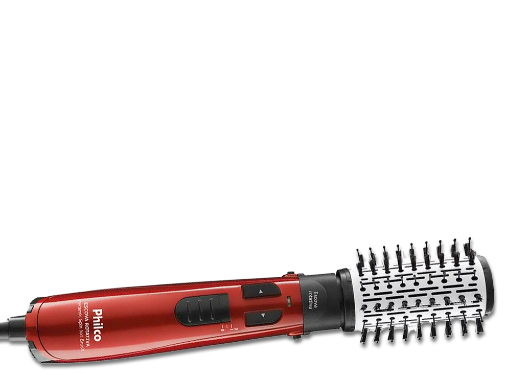 Escova Rotativa Philco Ceramic Spin Ion Brush PEC05 Escova Rotativa Philco Ceramic Spin Ion Brush PEC05