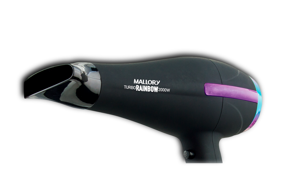 Secador Cabelos Mallory Travel Paris Dourado