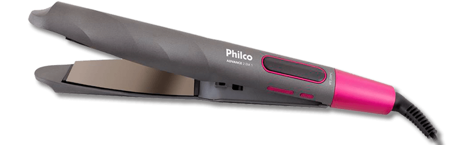 Prancha Cacheadora Advance Philco temperatura