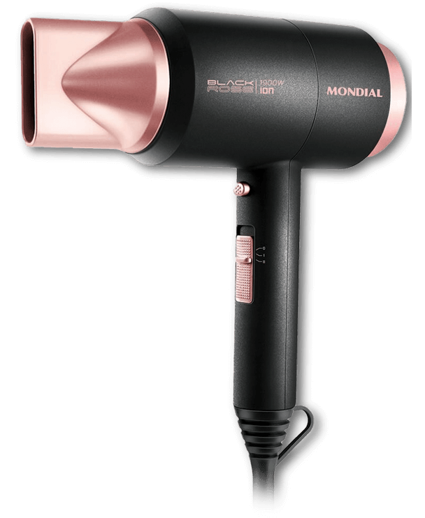 Secador Cabelos Mondial Black Rose Compact SC-38