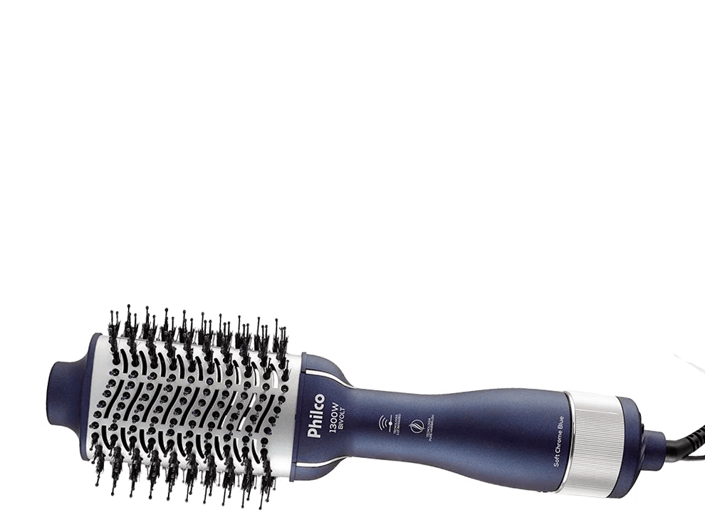 Escova Secadora Philco Soft Chrome PES16 Azul