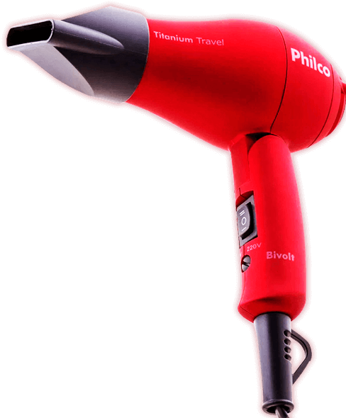 secador Philco Titanium Travel cabo