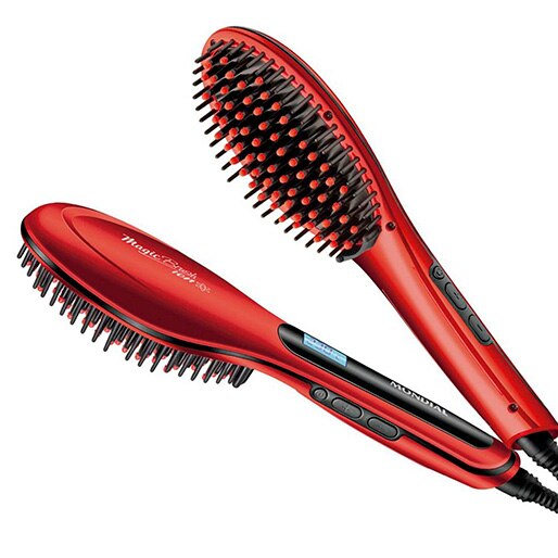 Escova Alisadora Mondial EA-01 Pontas silicone