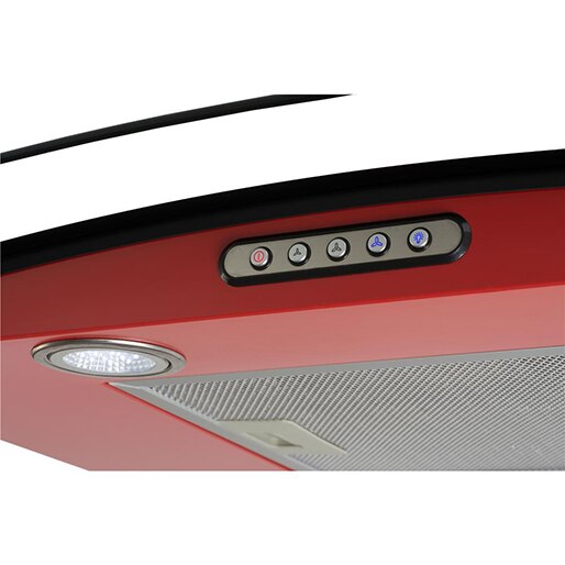Coifa Vidro Curvo Slim Nardelli Painel Controle