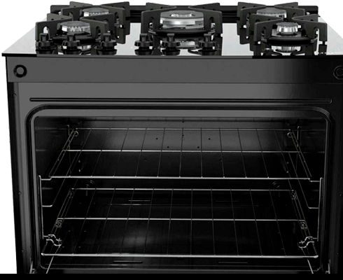 Fogão Atlas U.Top Glass forno 119,5 litros capacidade