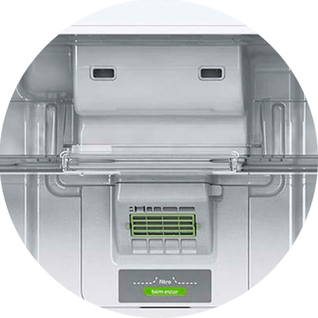Refrigerador Consul Duplex geladeira compartimento extrafrio