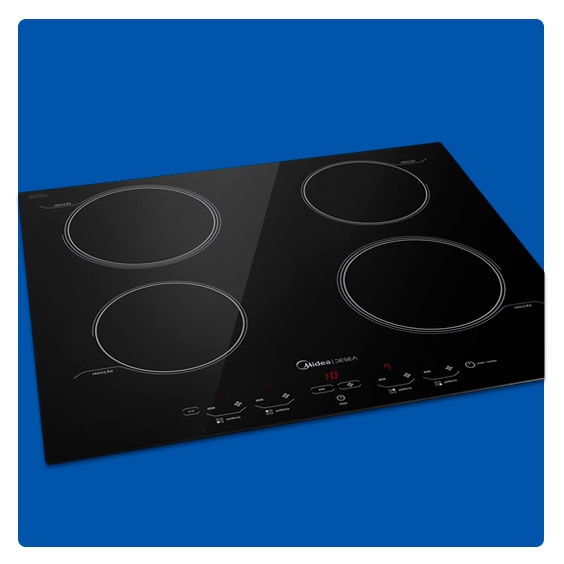 cooktop indução 4 bocas midea desea cyad42