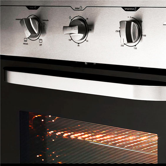 forno embutir midea liva funcões