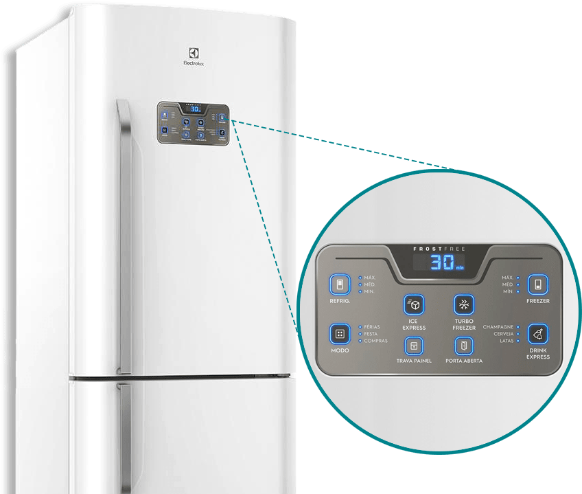 Geladeira electrolux frost free 2 portas 454 litros branco db53 Geladeira Electrolux Db53x Frost Free Com O Melhor Preco E