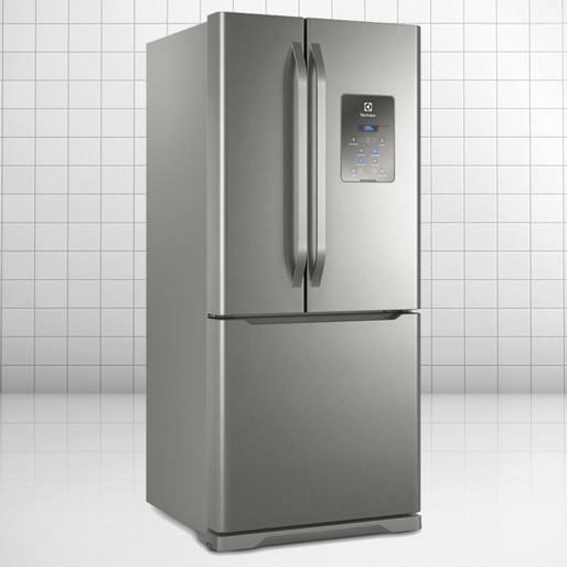Refrigerador Electrolux Multidoor DM84X Frost Free - Inox Refrigerador Electrolux Multidoor DM84X Frost Free