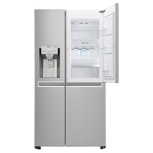 refrigerador lg side by side gs65sdn new lancaster amplo espaço
