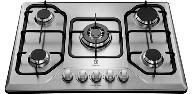 Cooktop Gás Electrolux 5 Bocas GT75X