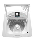 Centrifugação em cinco níveis de água - Lavadora GE Eco Performance centrifuga a partir de cinco níveis de água
