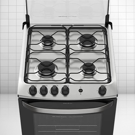 Fogão Electrolux 56SAB porta full glass