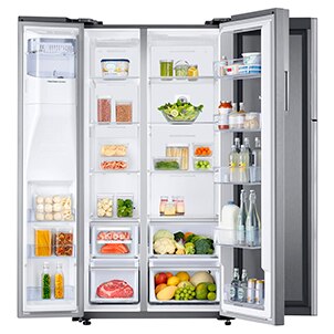 capacidade 575 litros filtro ar freezer gavetas prateleiras