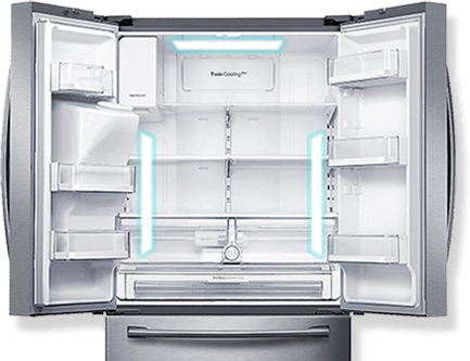 Cantos iluminados Samsung French Door