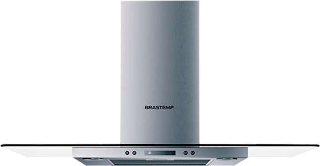 Coifa de Parede Brastemp BAP90AR Inox 90cm