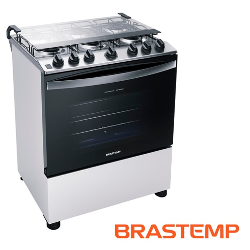 Fogão Brastemp 6 Bocas BFS6NCBUNA fogão brastemp 6 bocas bfs6ncbuna