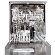 lava-louças Electrolux LE12X Inox aberta