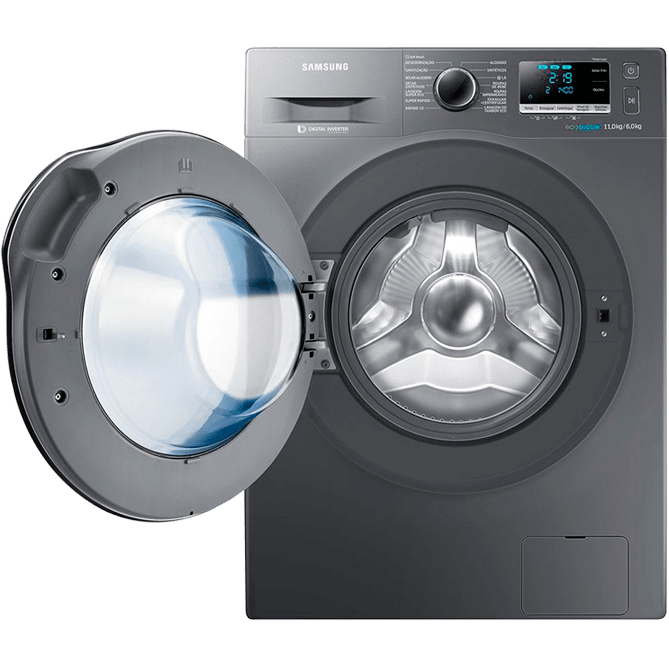 Lava Seca Samsung Inox Look Eco Bubble