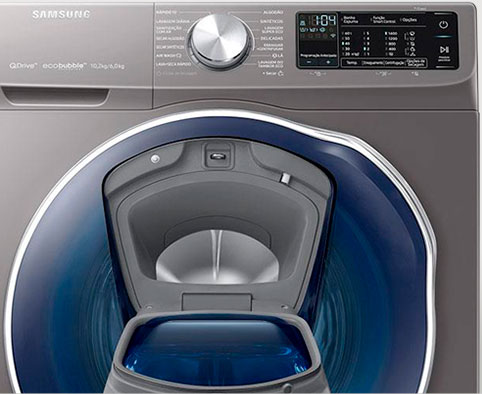 Samsung QDrive lava e seca Conectividade IOT