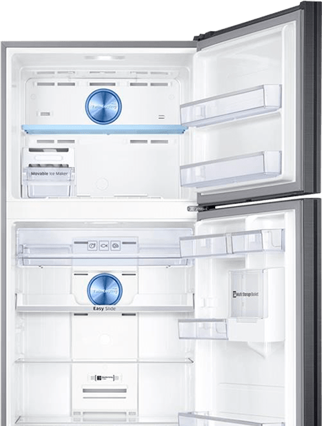 Refrigerador Samsung organização Prateleiras Easy Slide