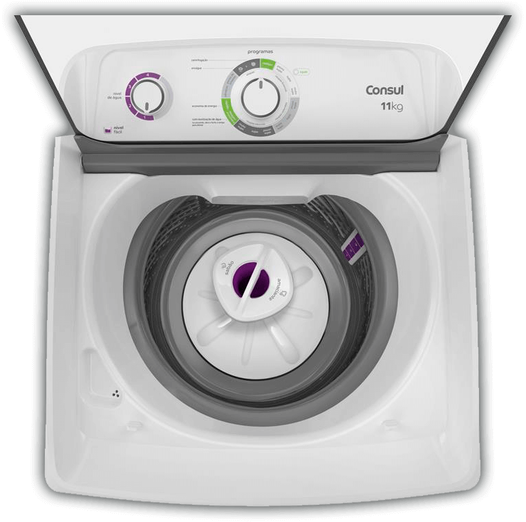 Lavadora Roupas Consul CWH11AB Branca 11Kg
