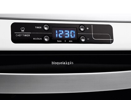 Fogão Electrolux Chef Timer Timer Digital