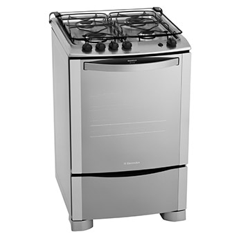 fogão Electrolux quatro bocas Celebrate 56SX Inox