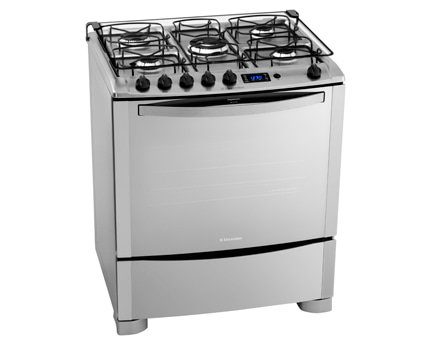 fogão Electrolux 5 bocas Celebrate Digital 76SRX