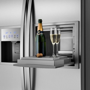 Refrigerador Side by Side Electrolux SH72X home bar