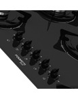 Gire o botão para acender o cooktop - Acendimento é superautomático
