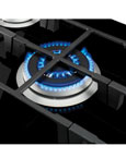 Queimador tripla chama no Cooktop GE Metal Black
