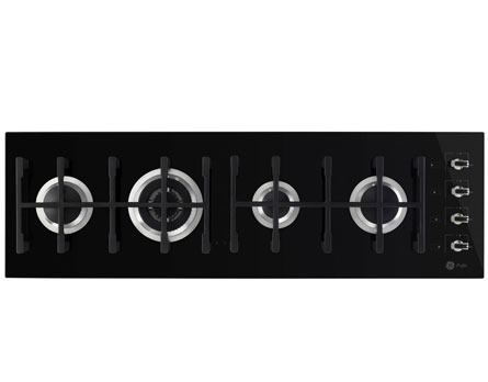 Cooktop a Gás 4 Bocas GE Metal Black PGP12040ZK0