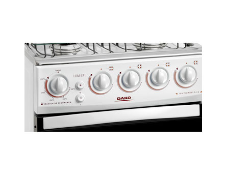 Mesa de inox e botões sem anéis - Facilidade na limpeza e durabilidade 