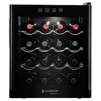 Adega Cadence Gourmet 16 garrafas iluminação