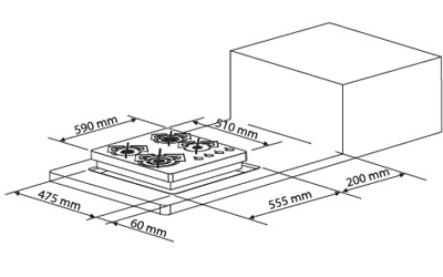 cooktop cadence gourmet top450 nicho instalacao