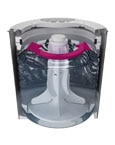 A lavadora de roupas Brastemp 11kg Ative! BWG11AR, por dentro