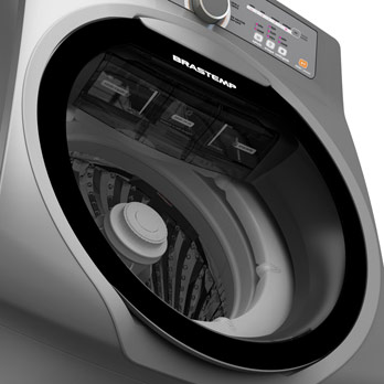 lavadora de roupas Brastemp 11kg Ative! BWP11A9 detalhe