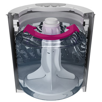 lavadora de roupas Brastemp 11kg Ative! BWP11A9 por dentro