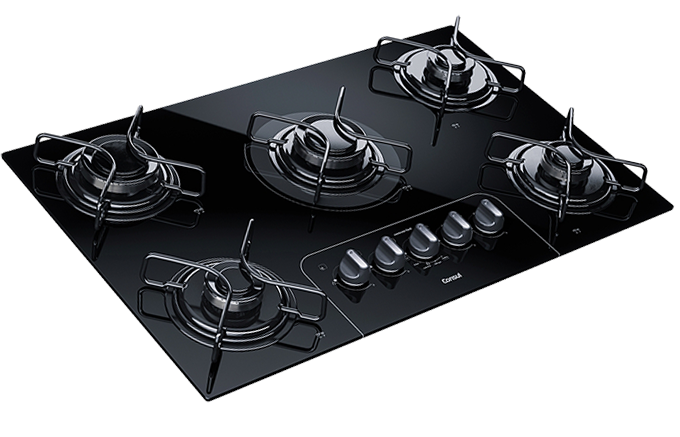 Cooktop a Gás Consul Facilite CD075 com 5 Bocas