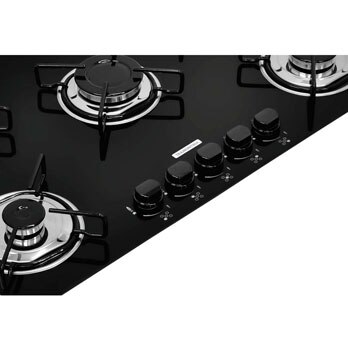 Cooktop a Gás 5 Bocas Tramontina Glass 5GG 70