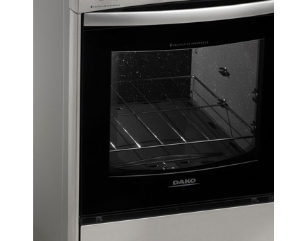 Forno com grade super segura e iluminação interna - Segurança, conforto e praticidade