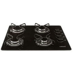 cooktop a gás 4 bocas CATA CTI 4C de frente