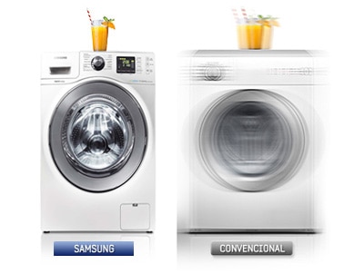 Lava e Seca Samsung redução de vibração 
