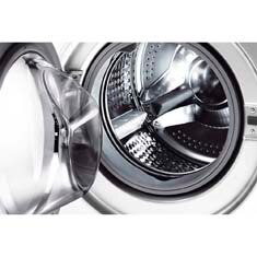 lavadora de roupas Samsung WF106U4SA Branca cesto
