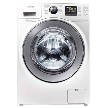 lavadora de roupas Samsung WF106U4SA Branca de frente