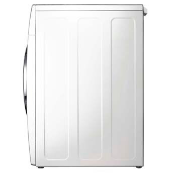 lavadora de roupas Samsung WF106U4SA Branca de lado