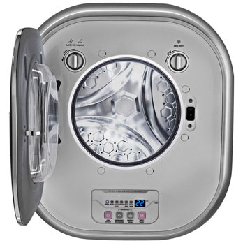 lavadora de roupas Electrolux 3kg LFE03 aberta