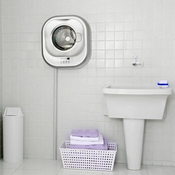 lavadora de roupas Electrolux 3kg LFE03 instalada